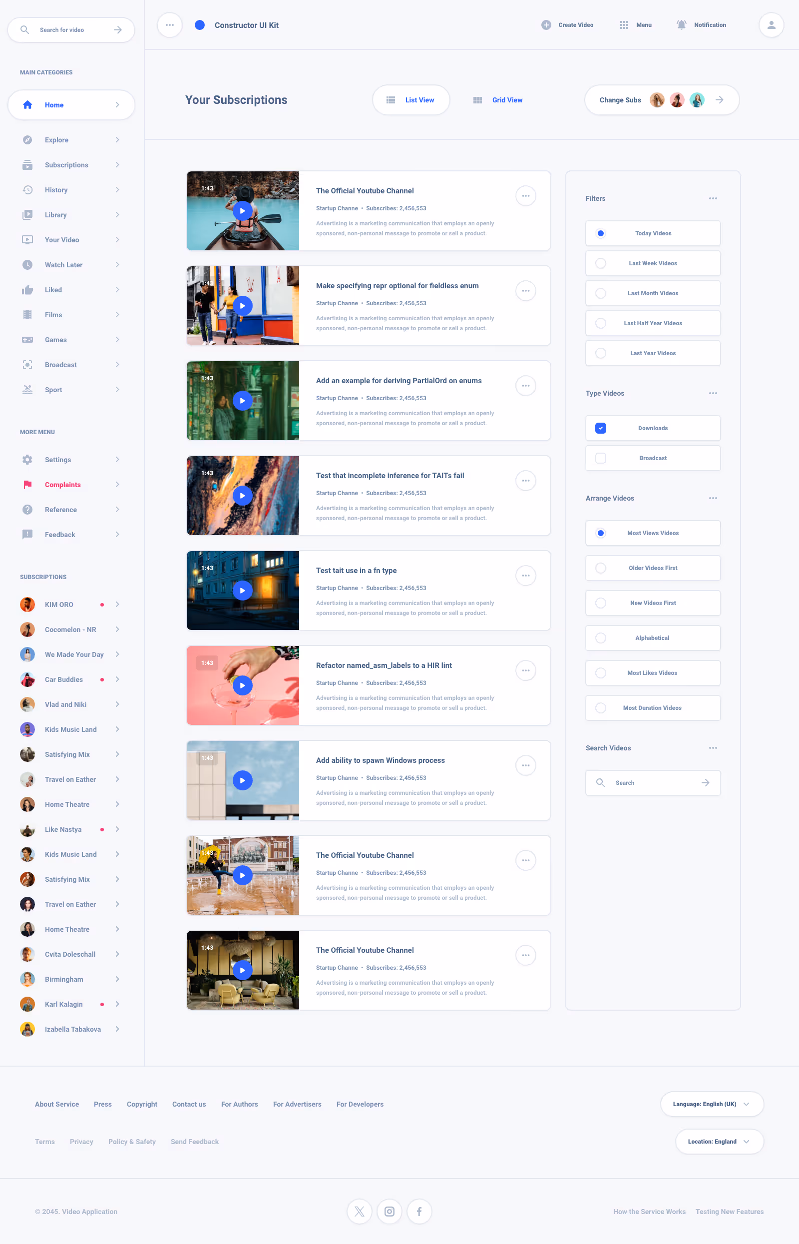 Main NFT Marketplace Template