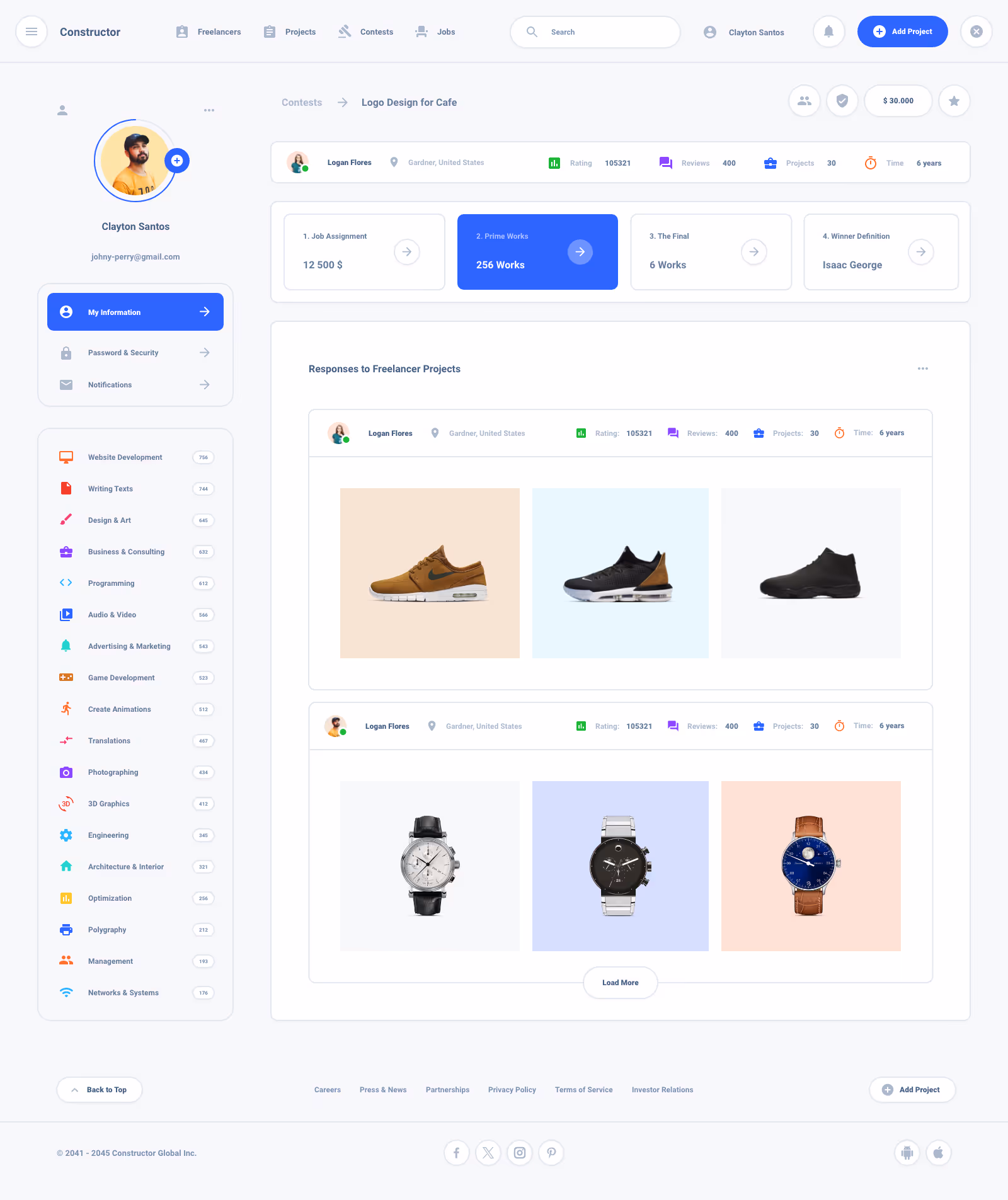 Main NFT Marketplace Template
