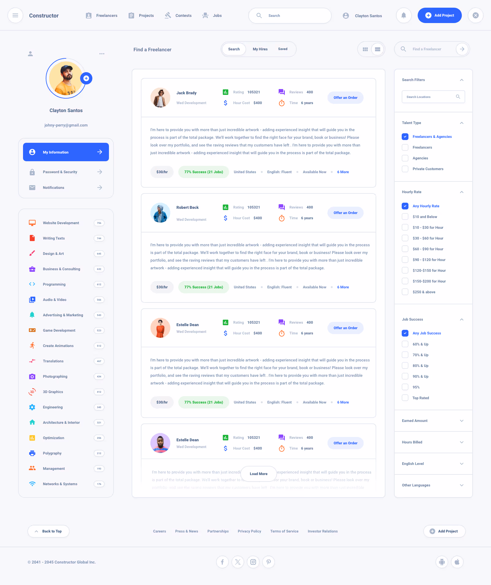 Main NFT Marketplace Template