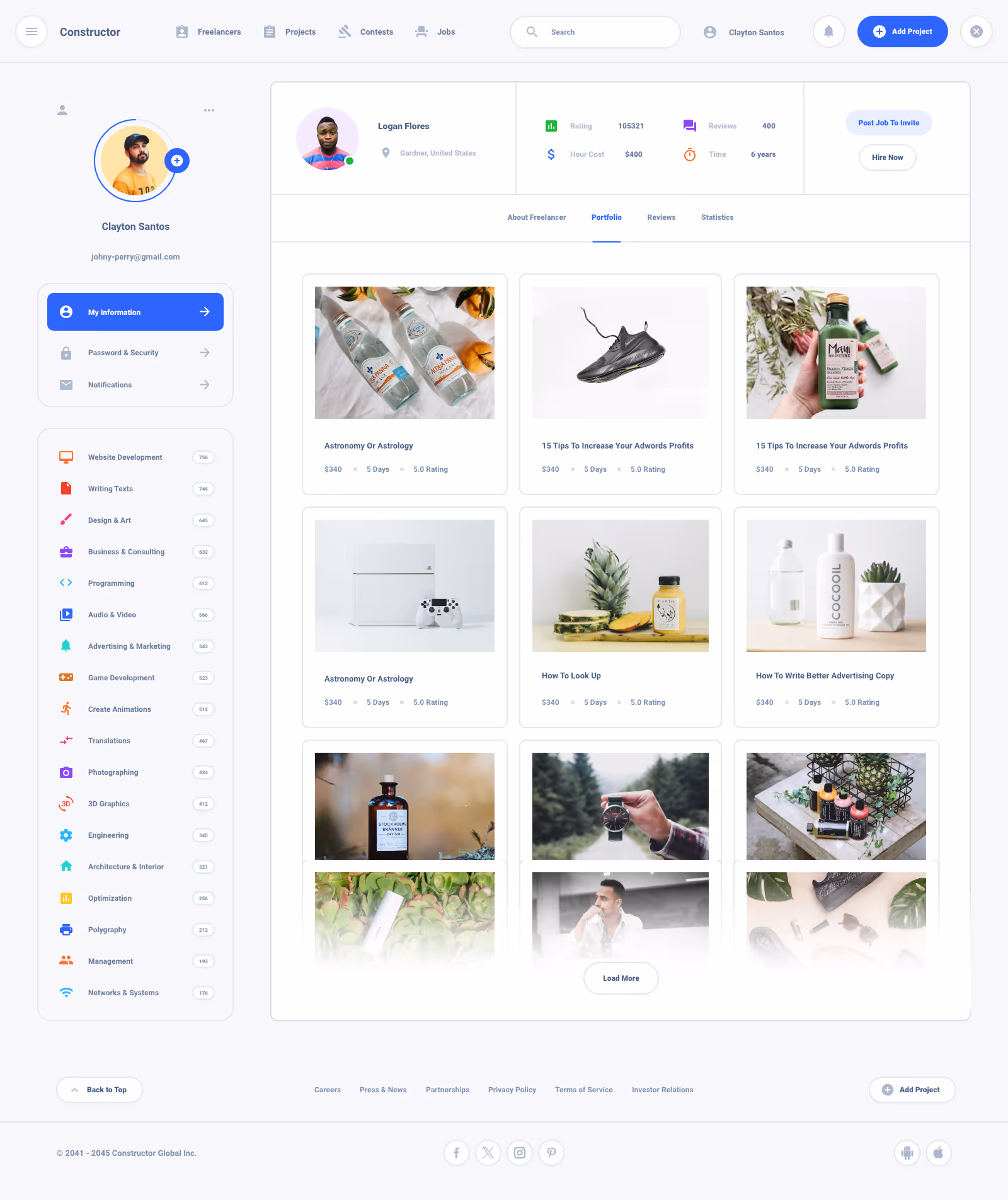 NFT Products Page