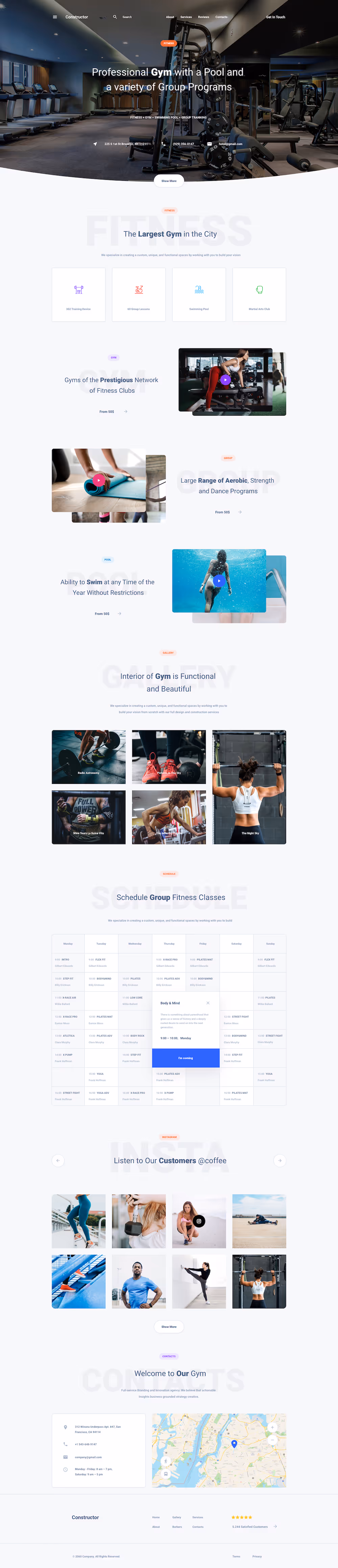 Architecture Agency Template Ui Kit for Sketch, Figma and Adobe XD