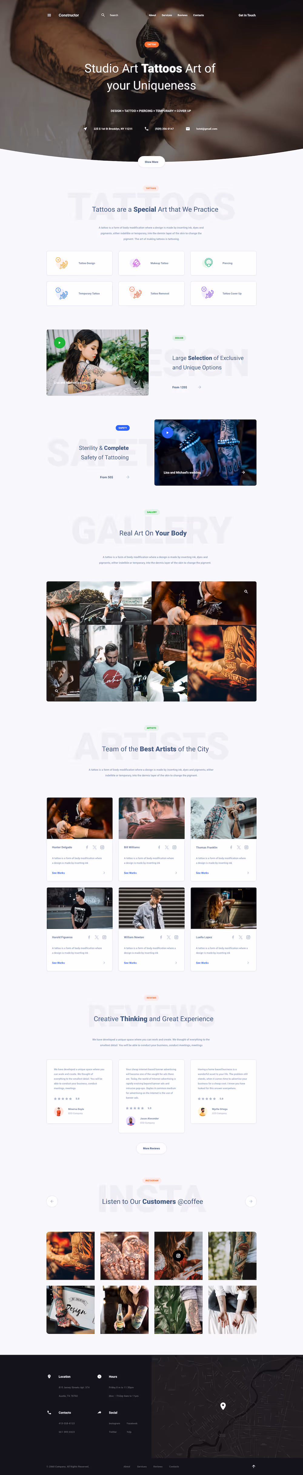 Marketing Agency Template Ui Kit for Sketch, Figma and Adobe XD