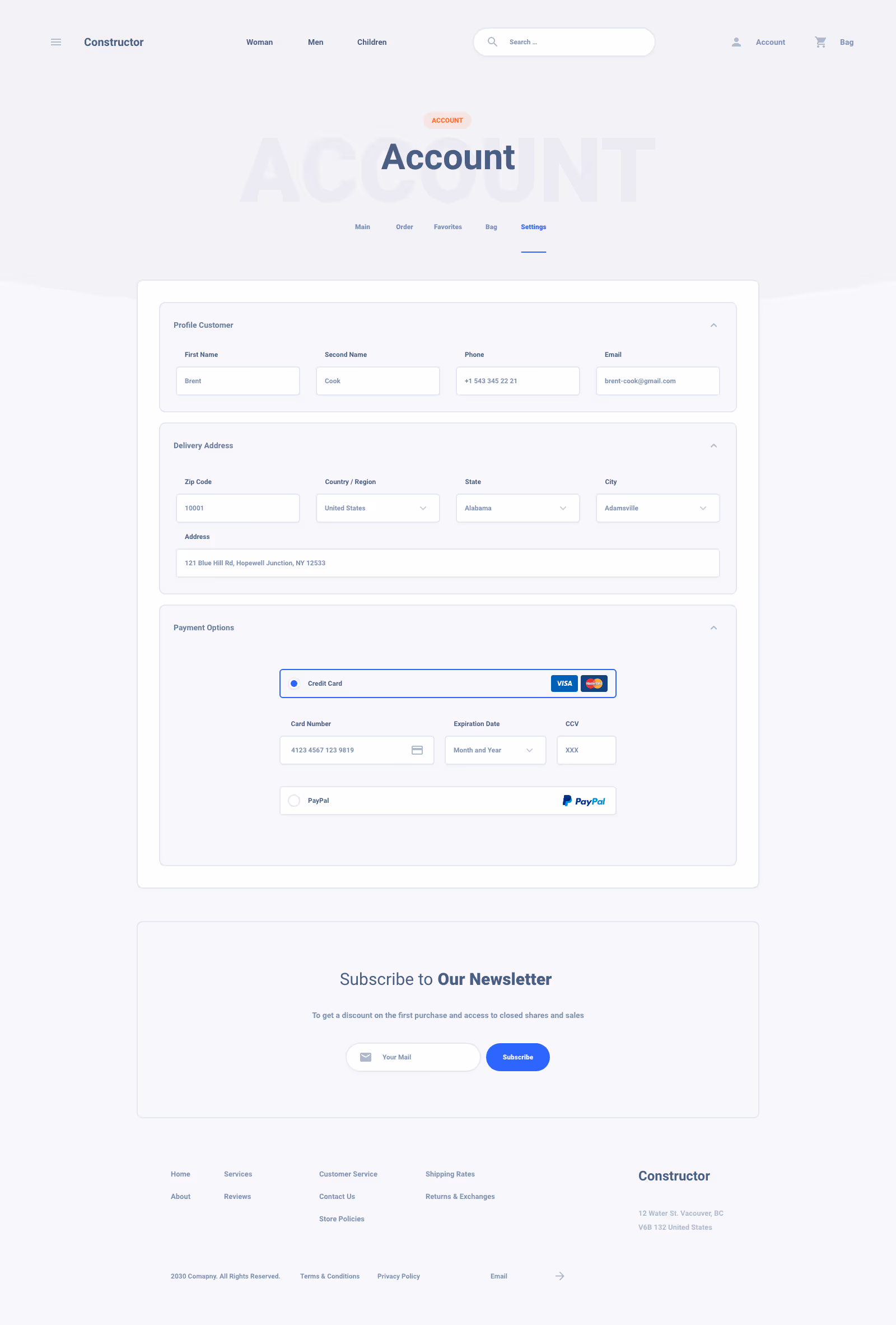 Shoes Commerce Ui Kit for Sketch, Figma and Adobe XD