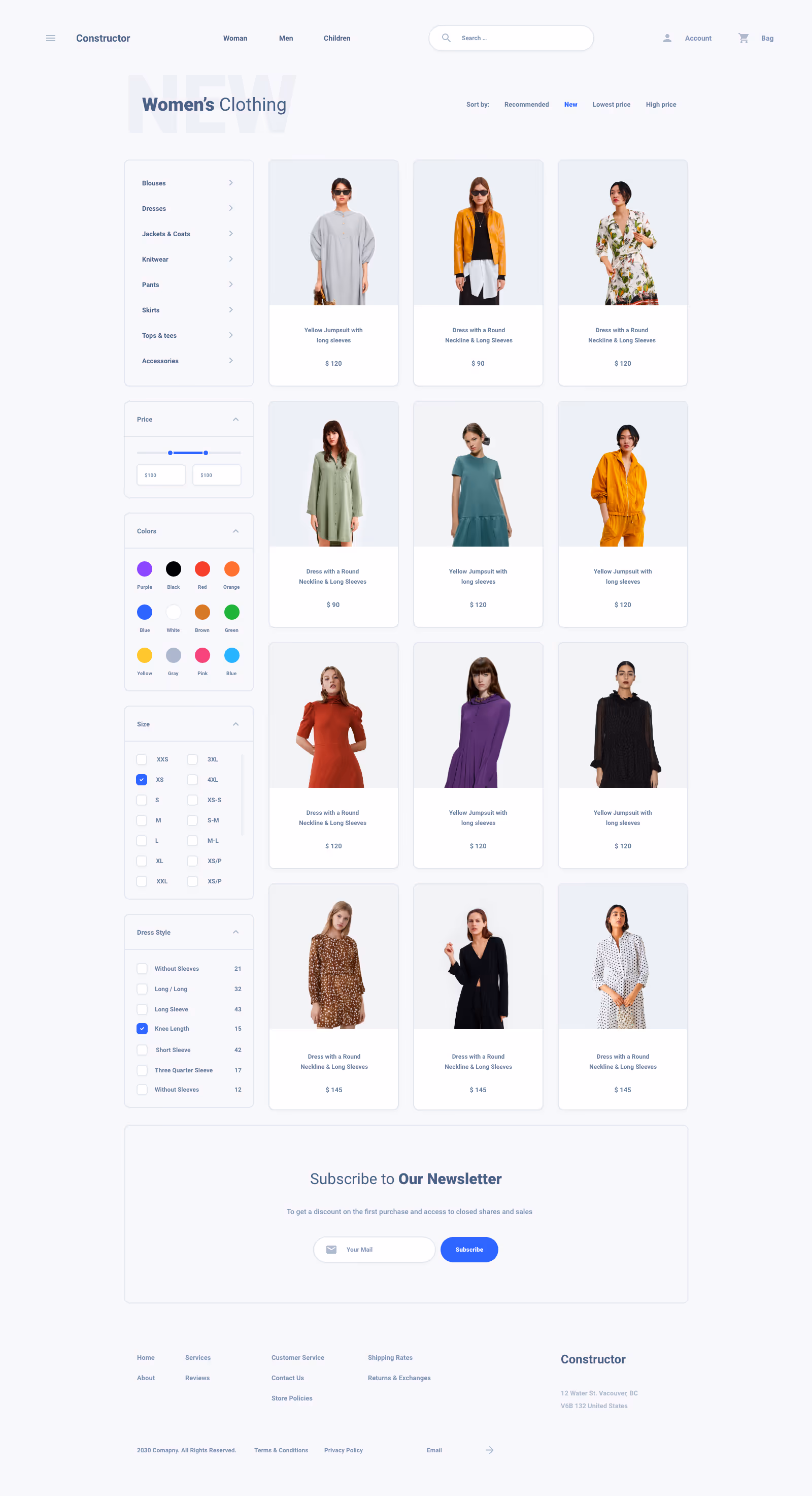 Shoes Commerce Ui Kit for Sketch, Figma and Adobe XD