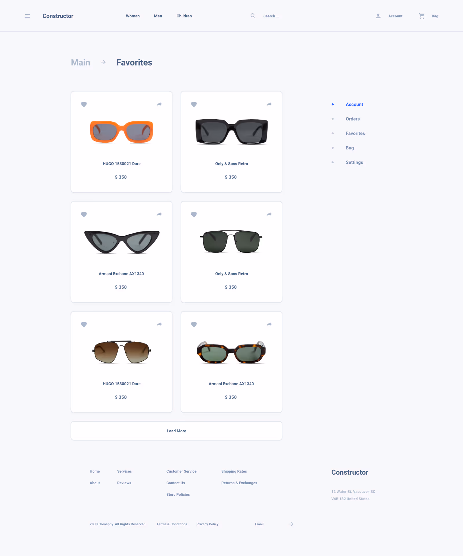 Shoes Commerce Ui Kit for Sketch, Figma and Adobe XD