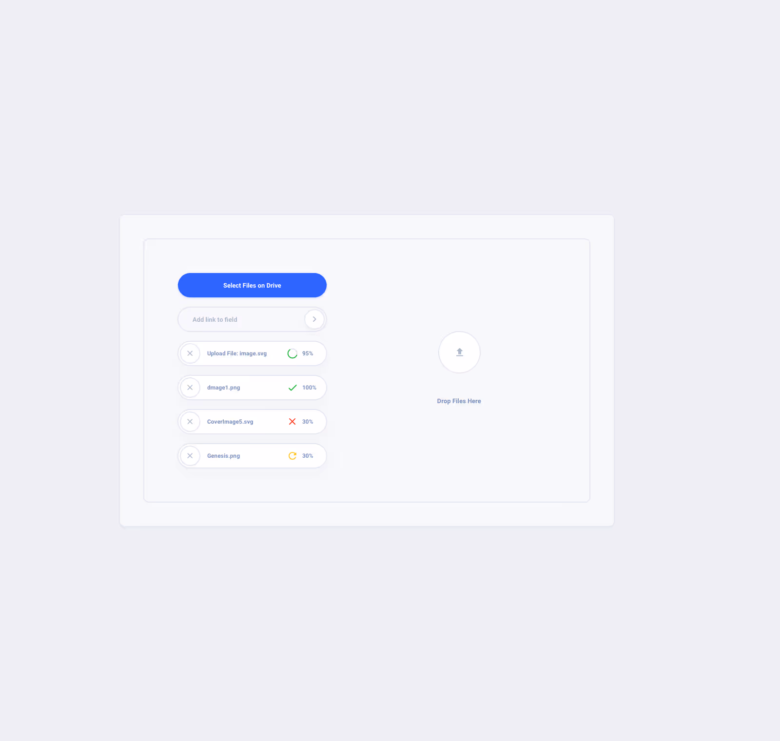 List Task Board Dashboard