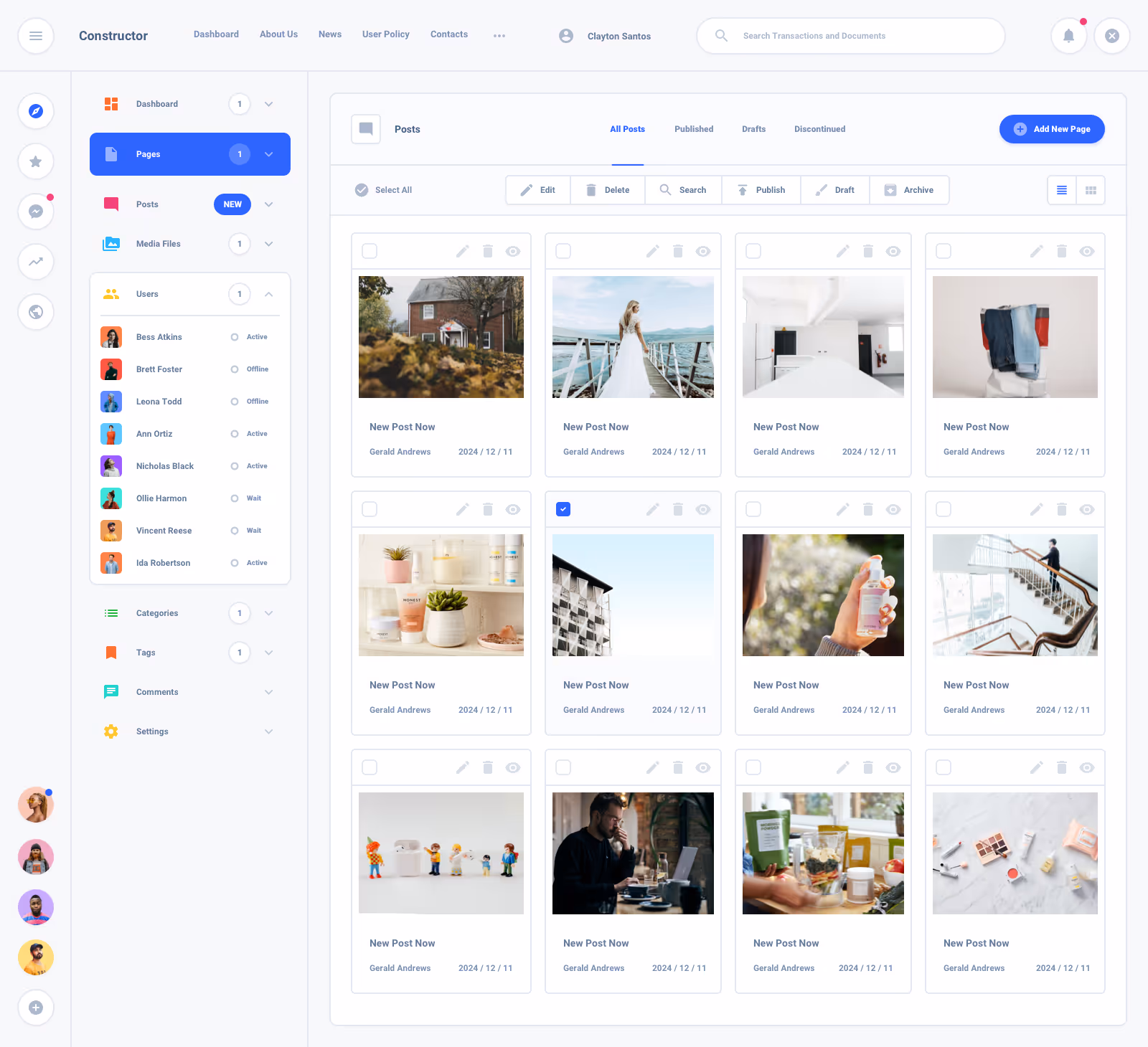Task Board Dashboard