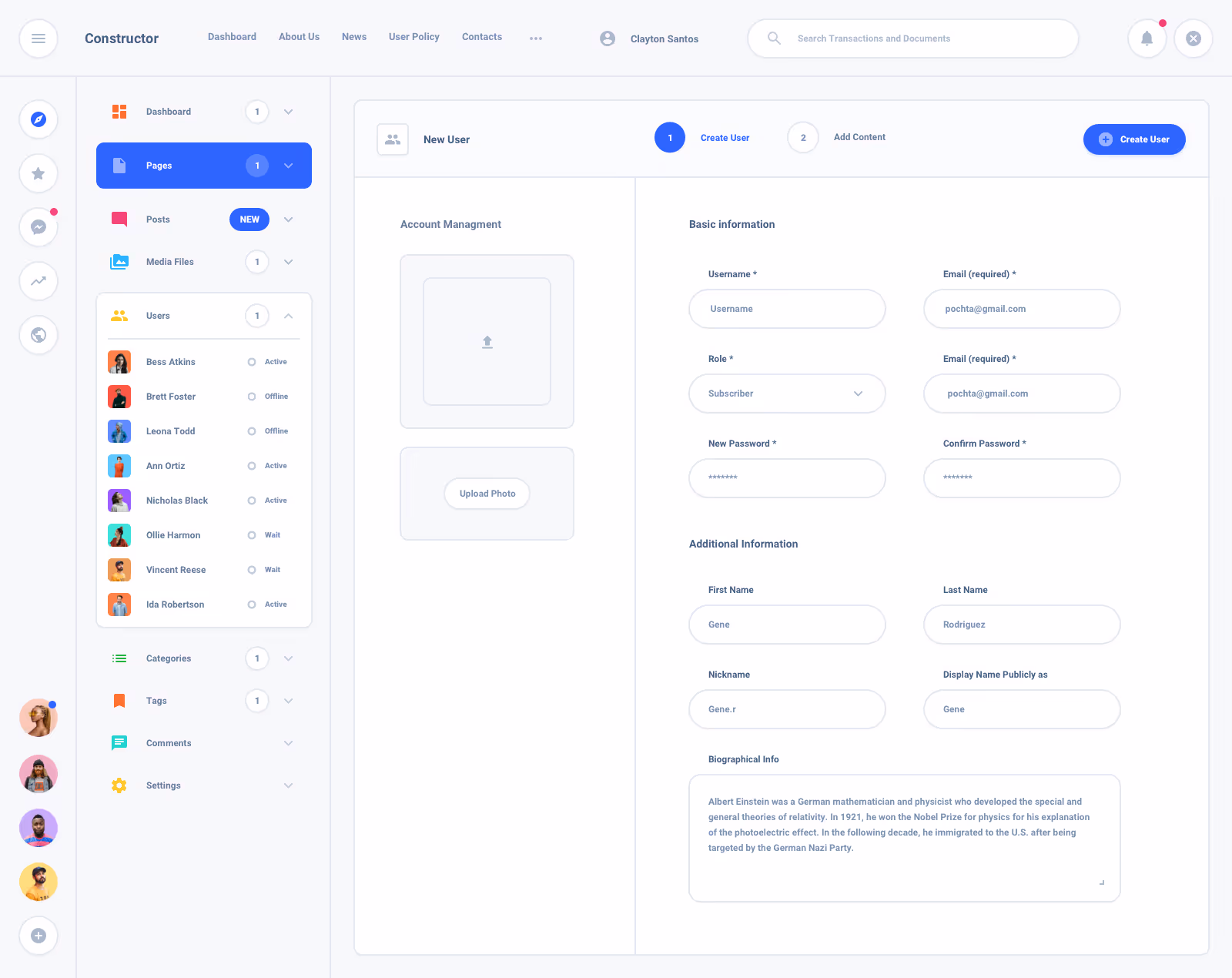 Task Board Dashboard