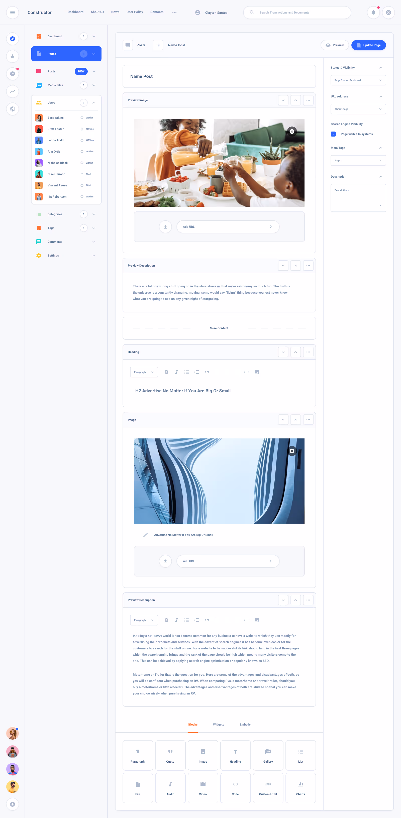 Task Board Dashboard