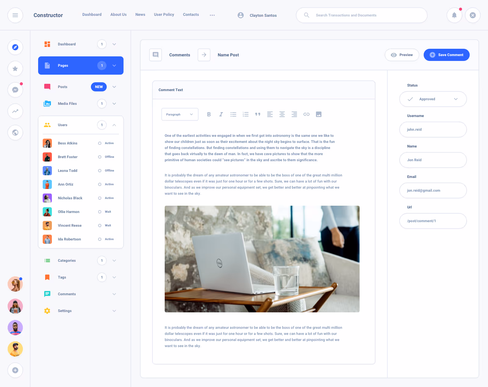 Task Board Dashboard