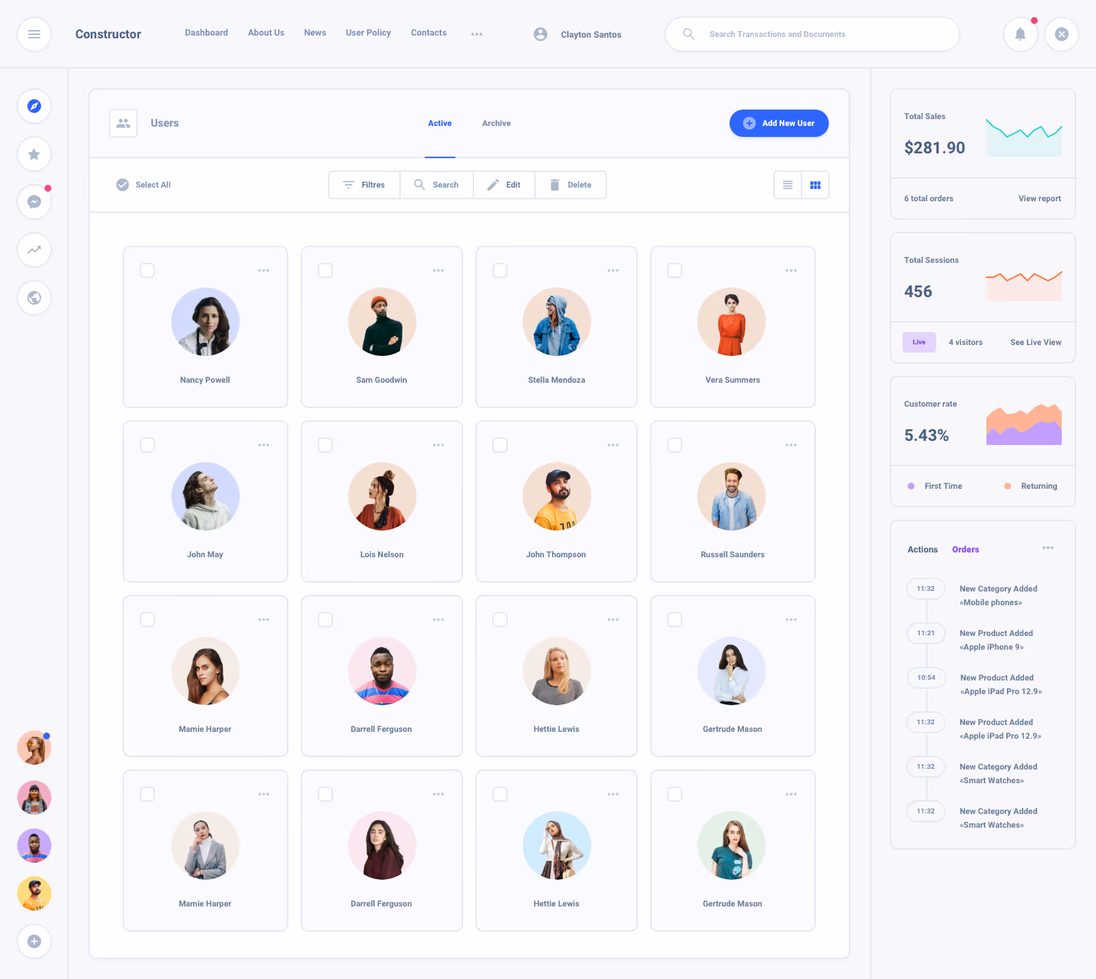 Task Board Dashboard
