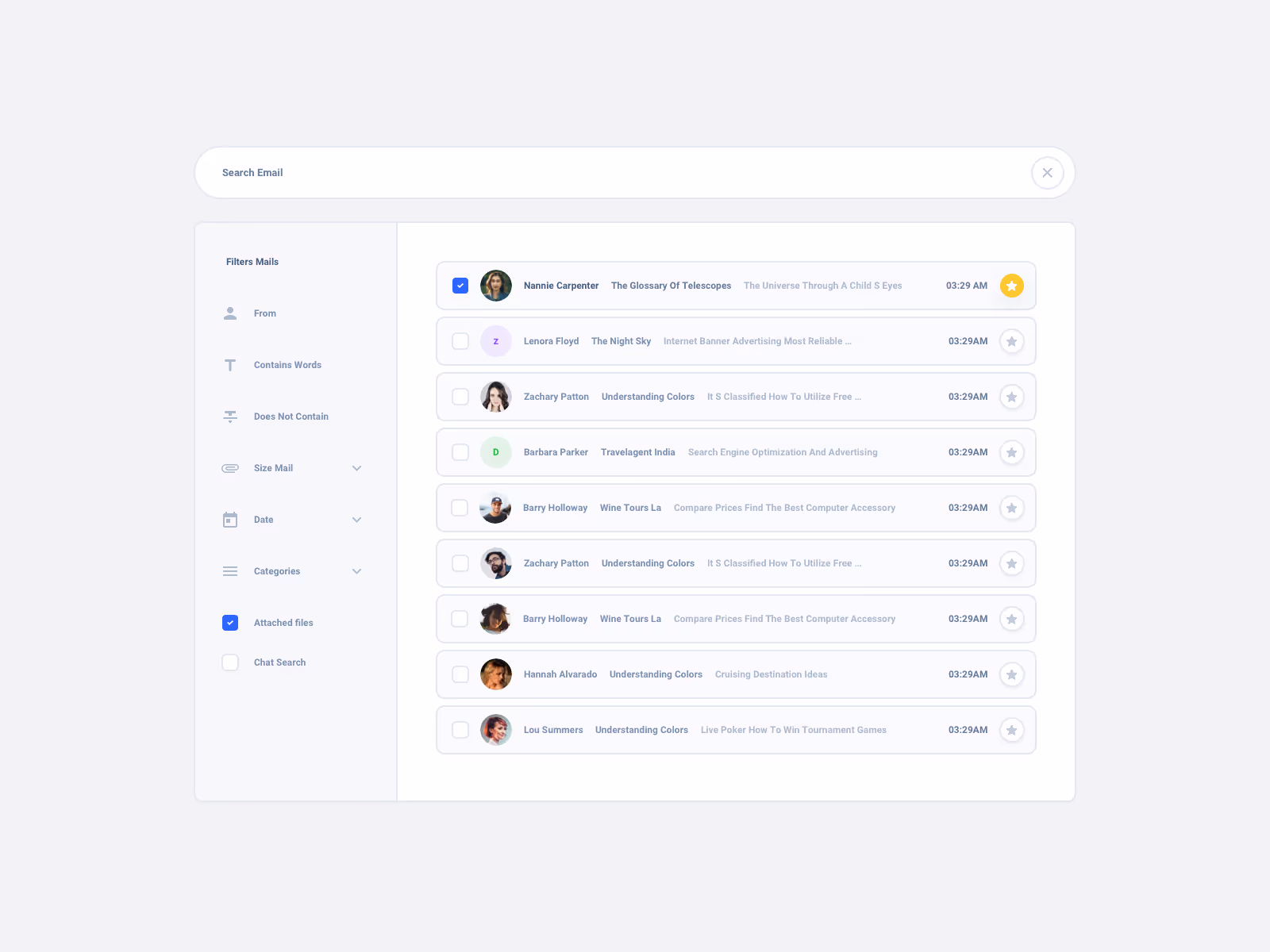 List Task Board Dashboard