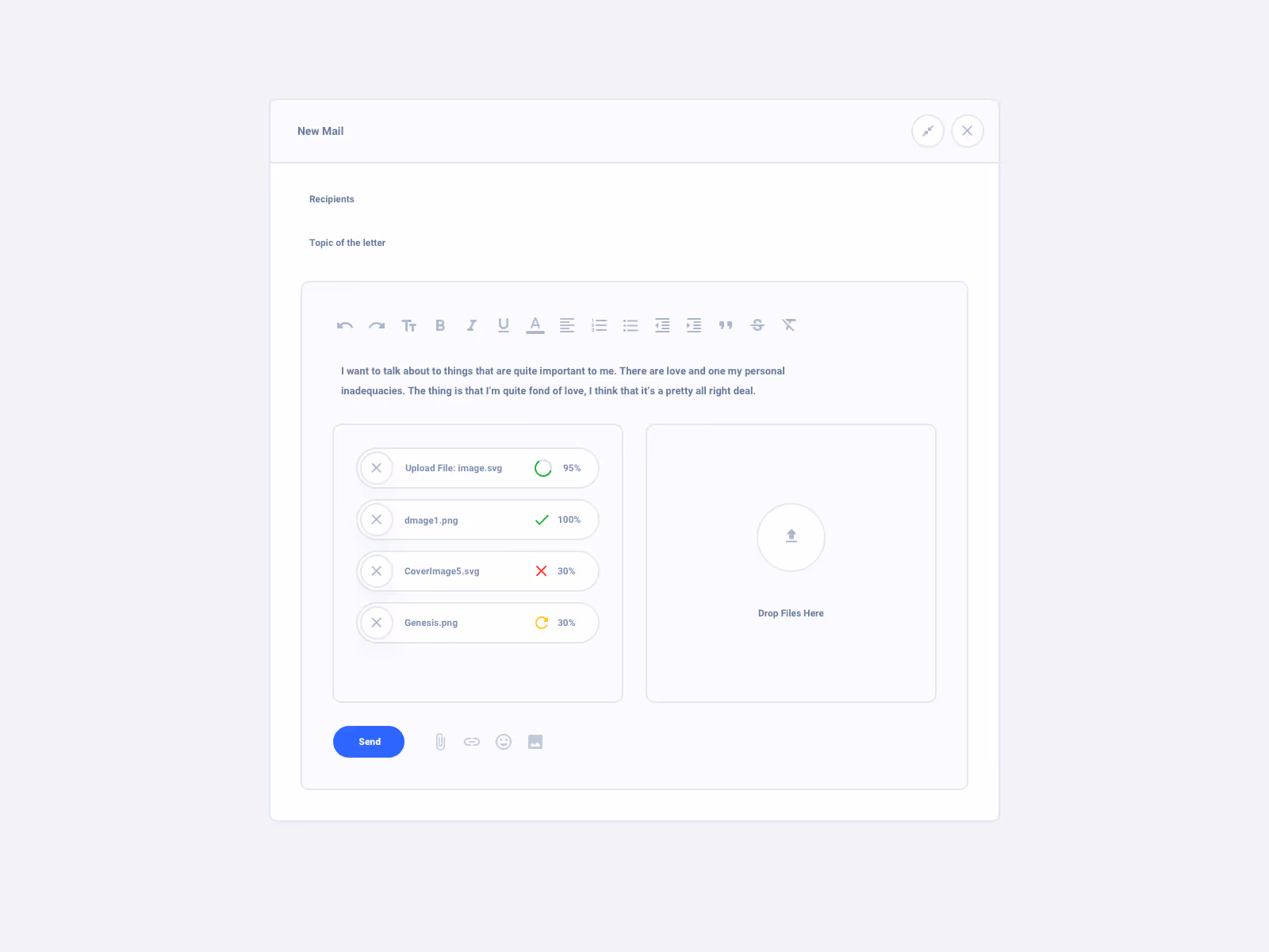 List Task Board Dashboard