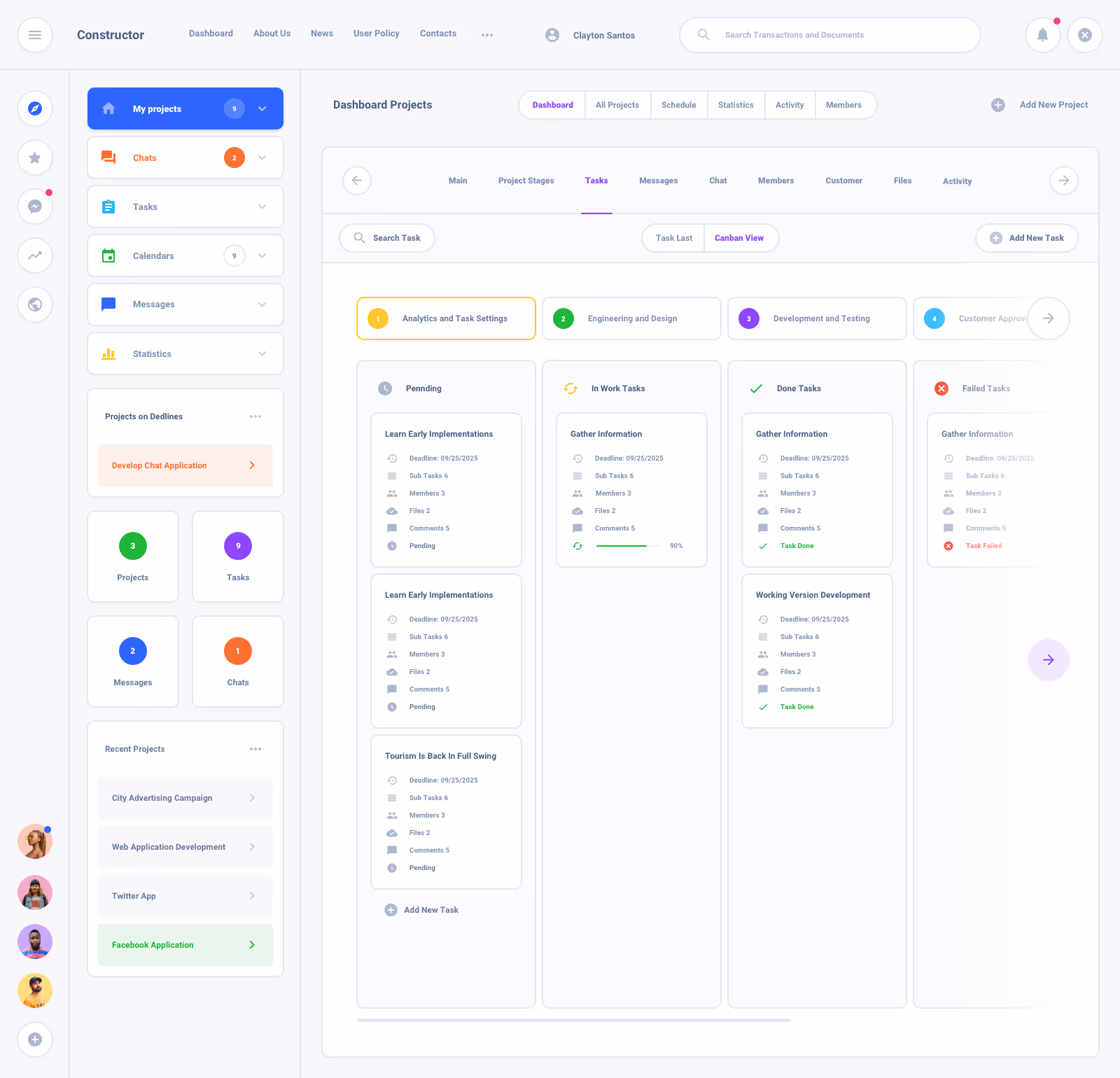Task Board Dashboard