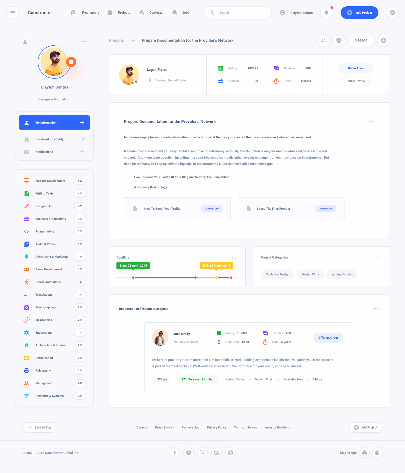 Main NFT Marketplace Template