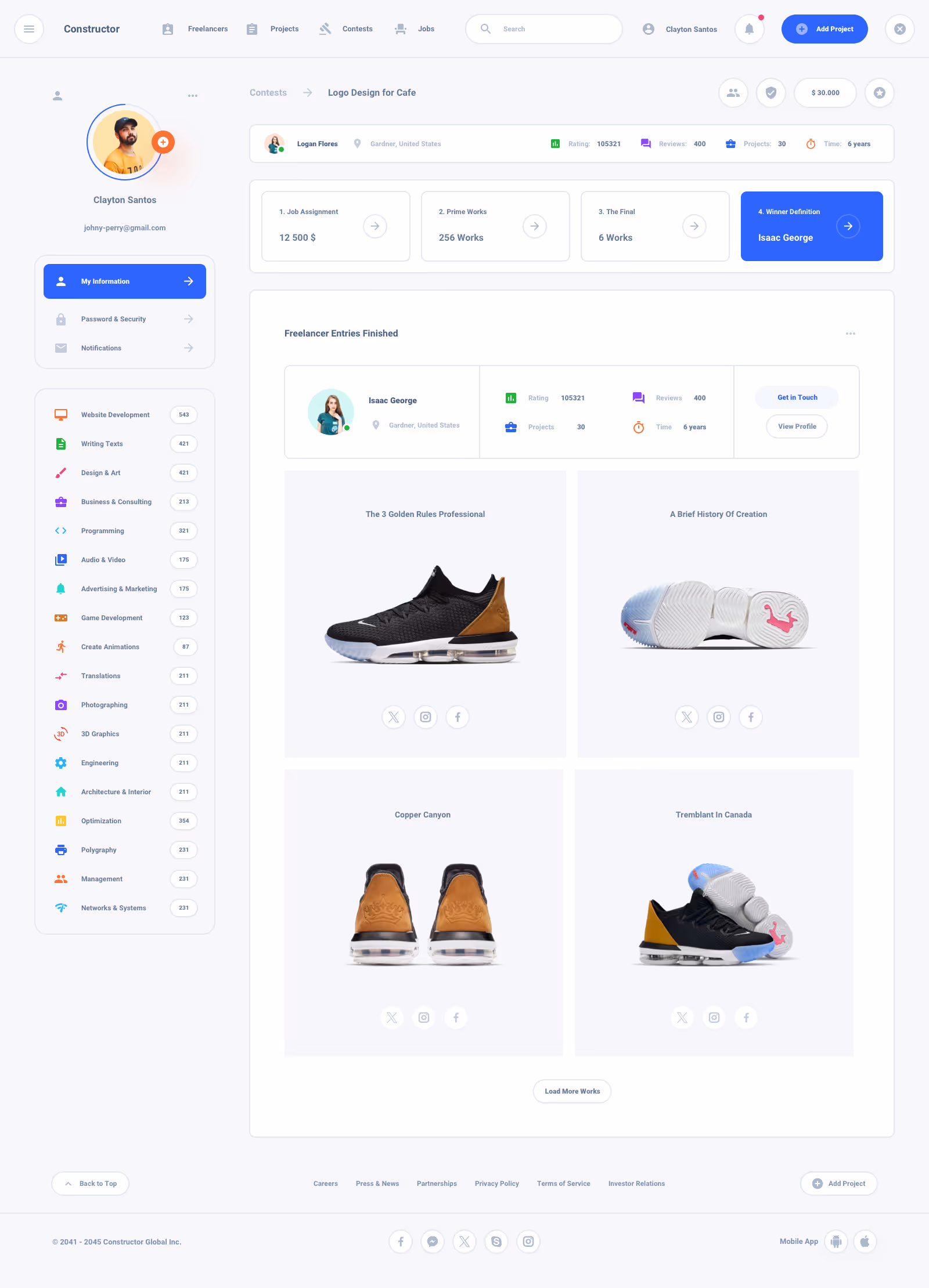 Main NFT Marketplace Template
