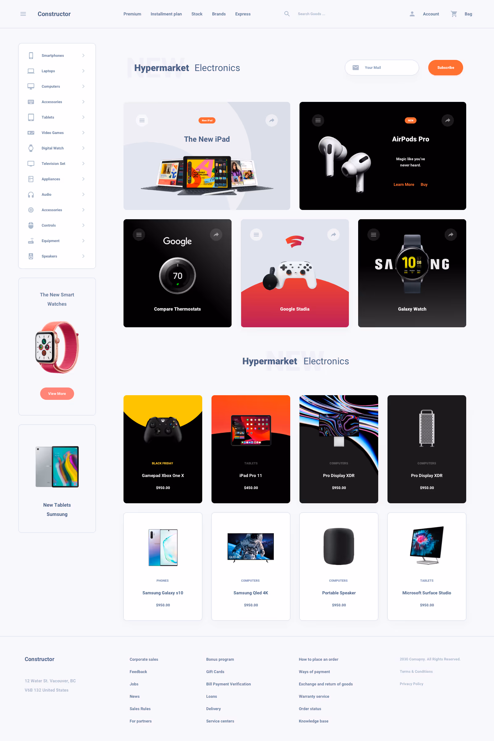 Shoes Commerce Ui Kit for Sketch, Figma and Adobe XD