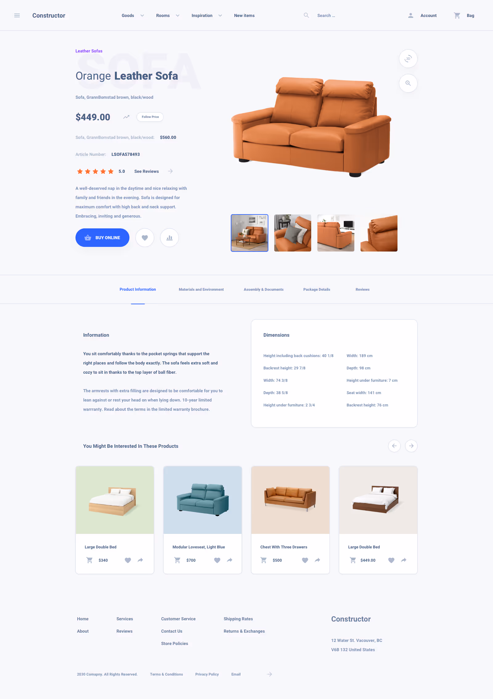 Shoes Commerce Ui Kit for Sketch, Figma and Adobe XD