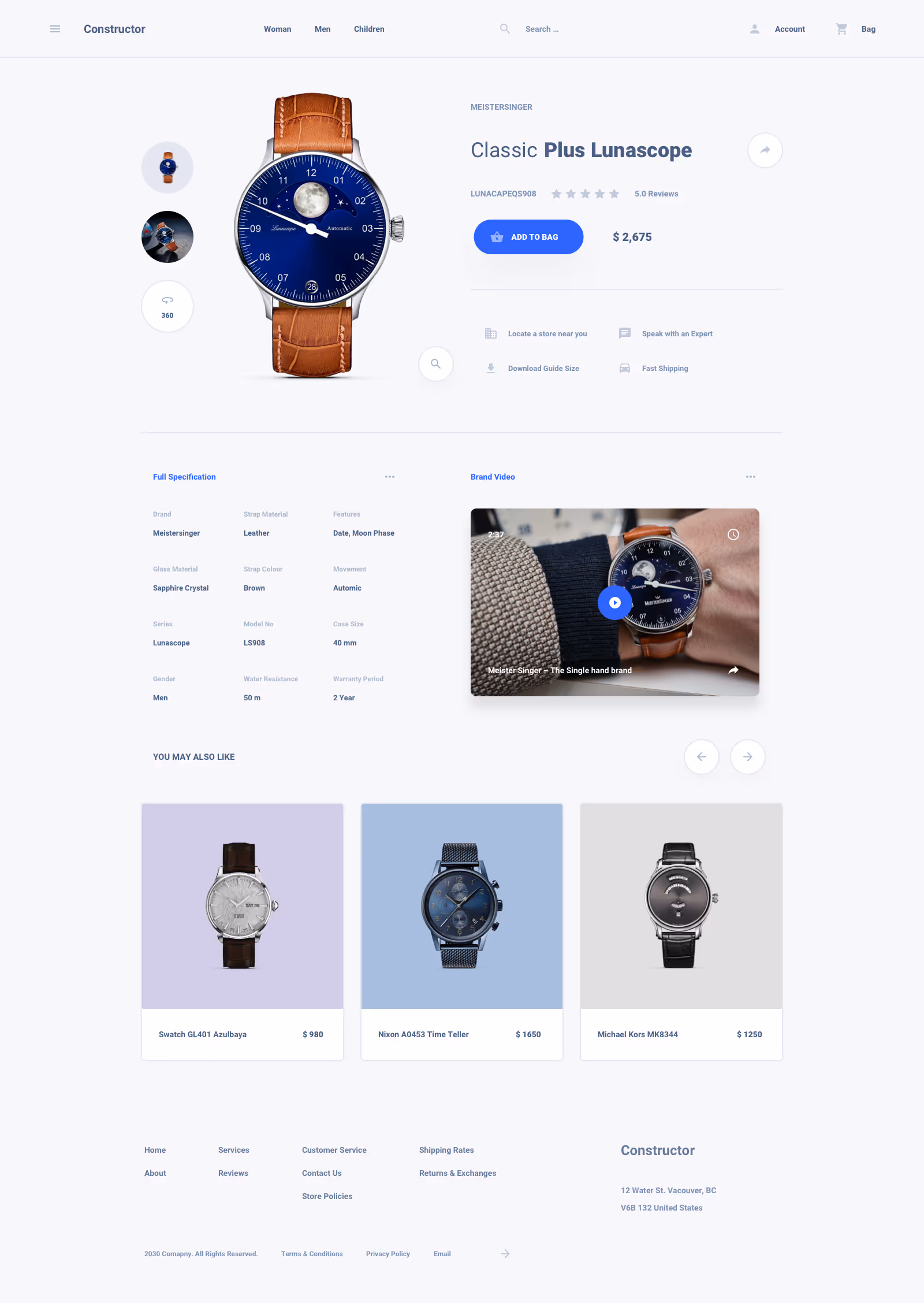 Shoes Commerce Ui Kit for Sketch, Figma and Adobe XD