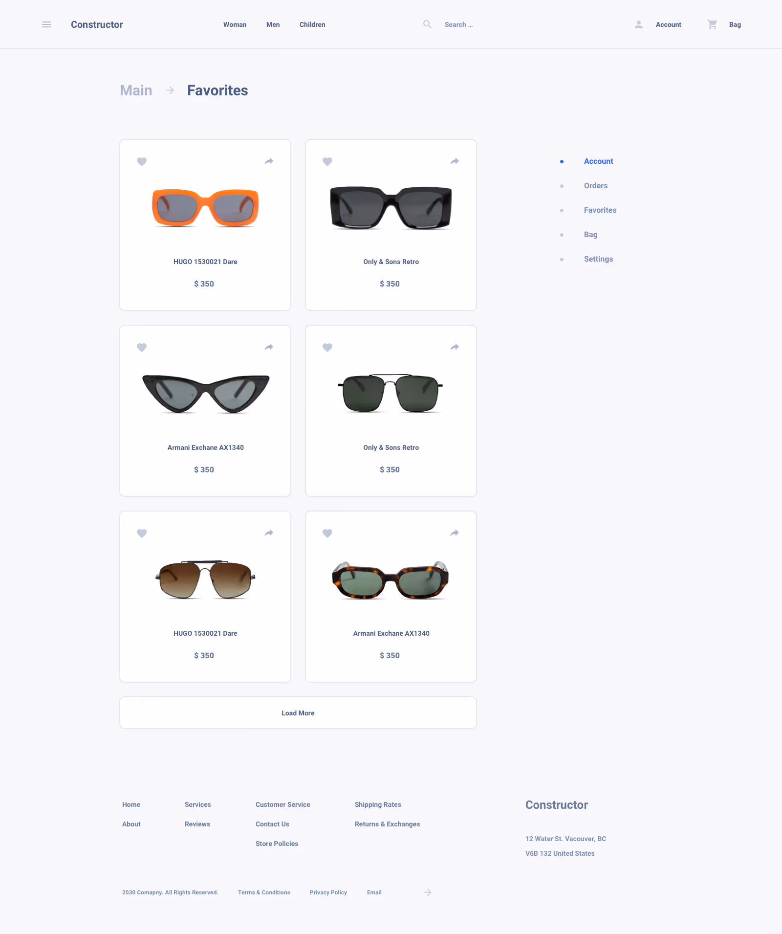 Shoes Commerce Ui Kit for Sketch, Figma and Adobe XD