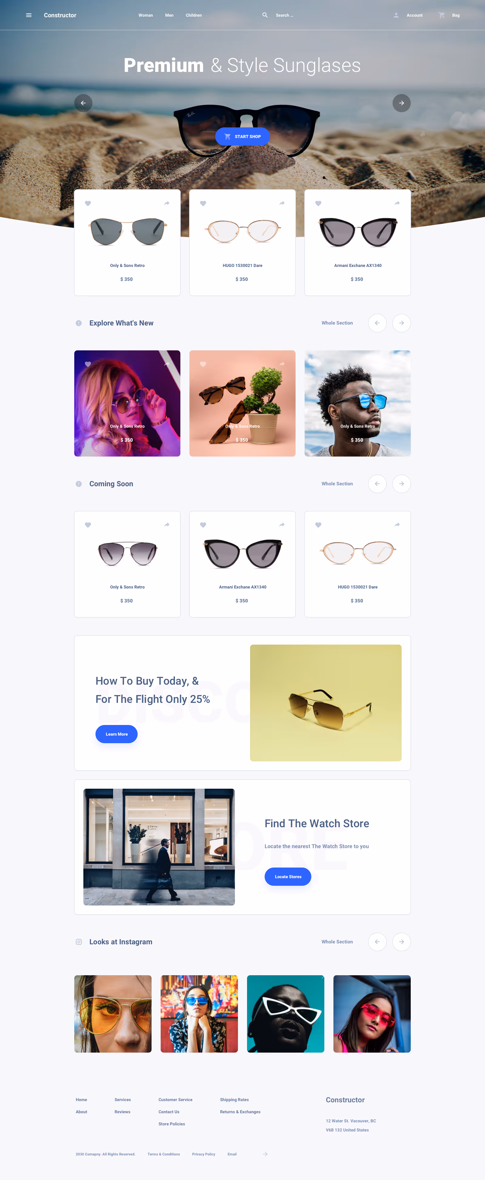 Shoes Commerce Ui Kit for Sketch, Figma and Adobe XD