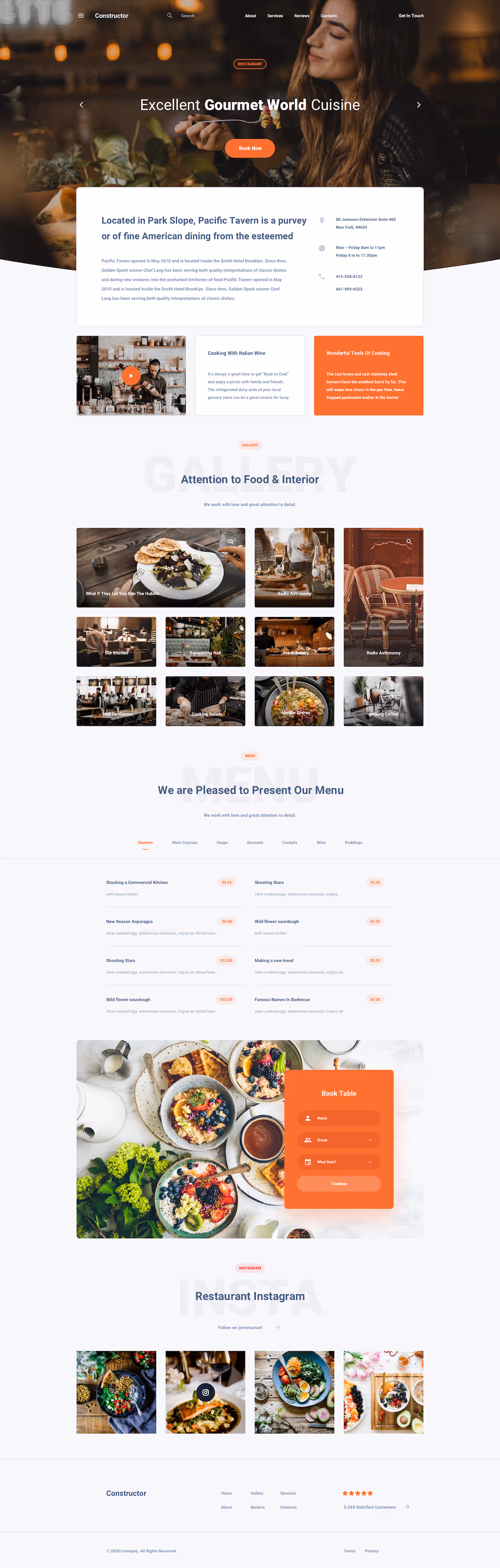 Barbershop Template Ui Kit for Sketch, Figma and Adobe XD