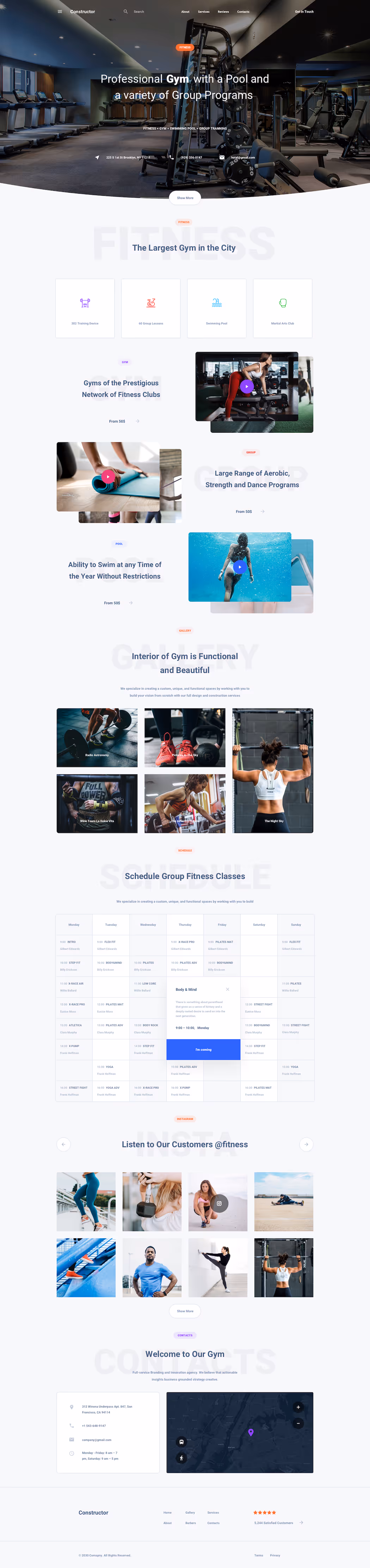 Architecture Agency Template Ui Kit for Sketch, Figma and Adobe XD