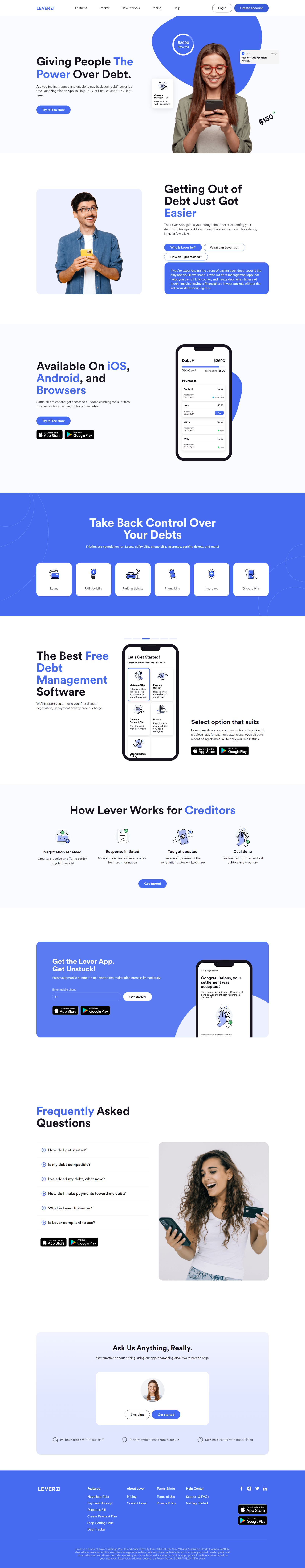 A screenshot of web page