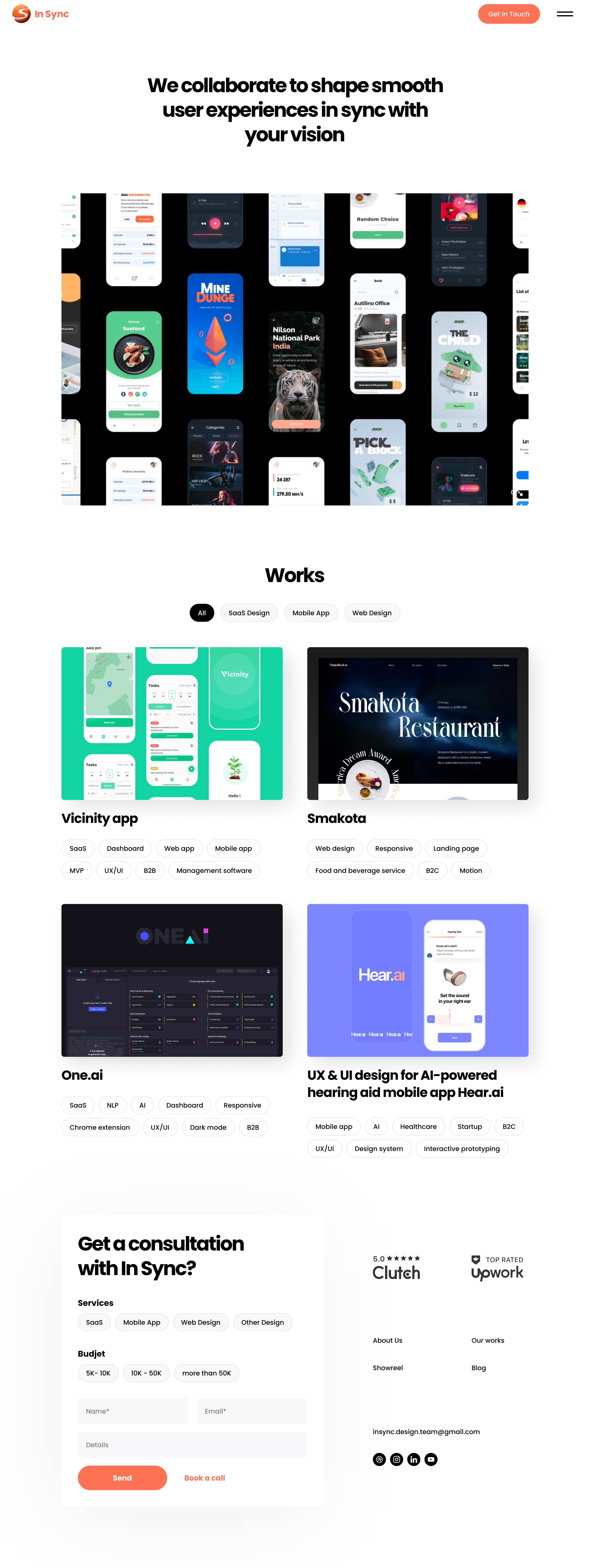 A screenshot of web page