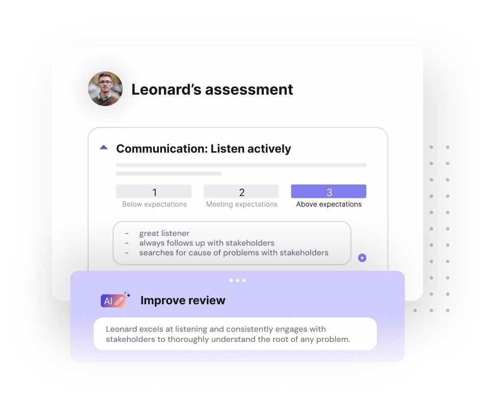 leapsome ai top feature