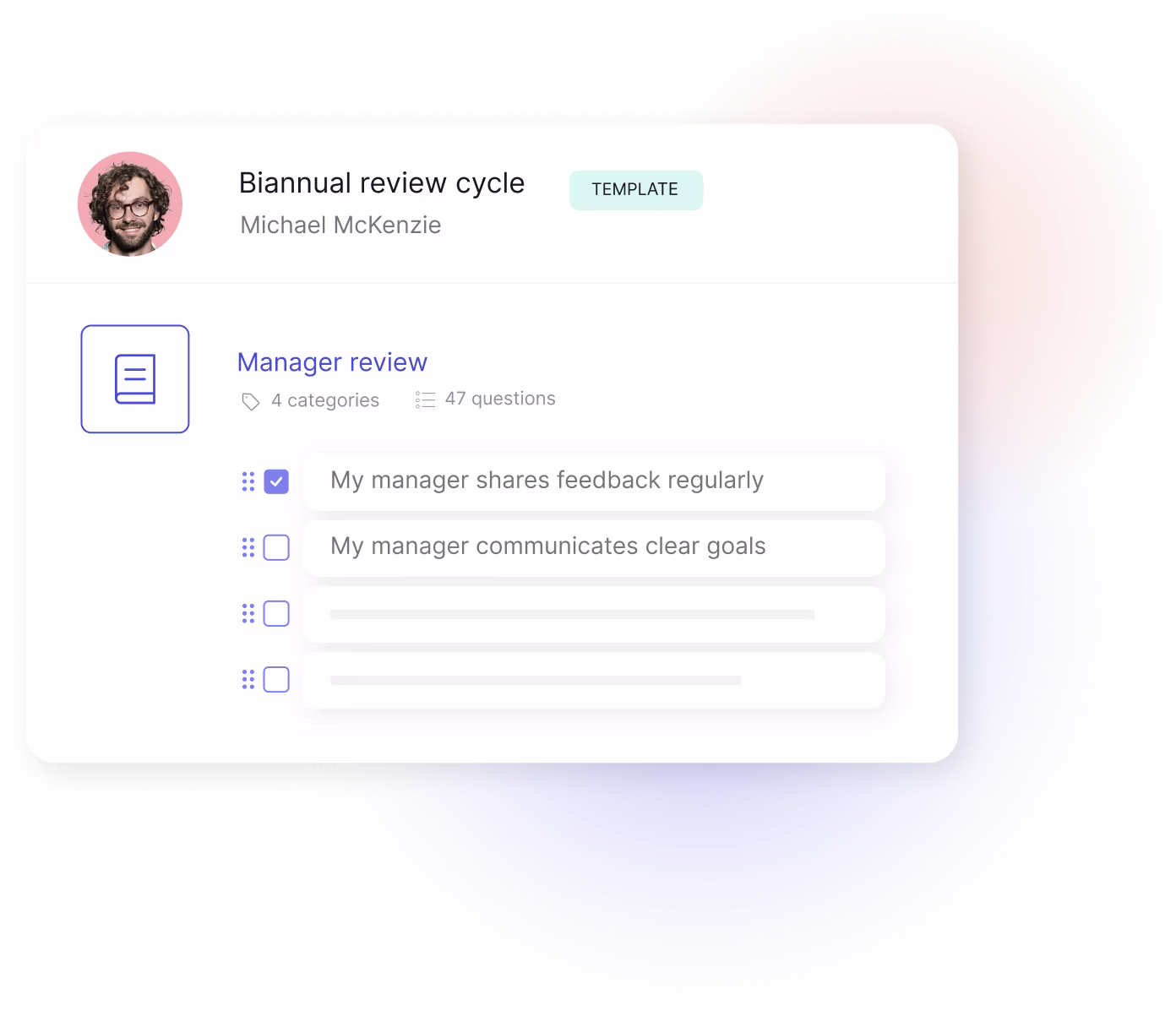 review builder and templates image