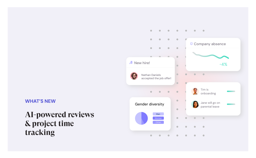 Leapsome’s product updates: AI-powered context & project time tracking for smoother HR ops