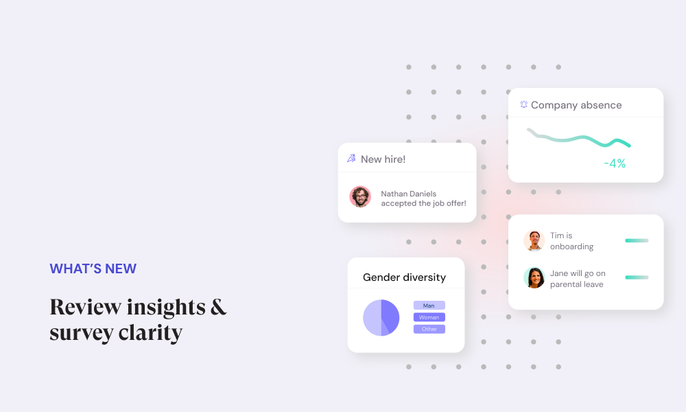Leapsome’s product updates: greater clarity in reviews, data, and daily HR operations