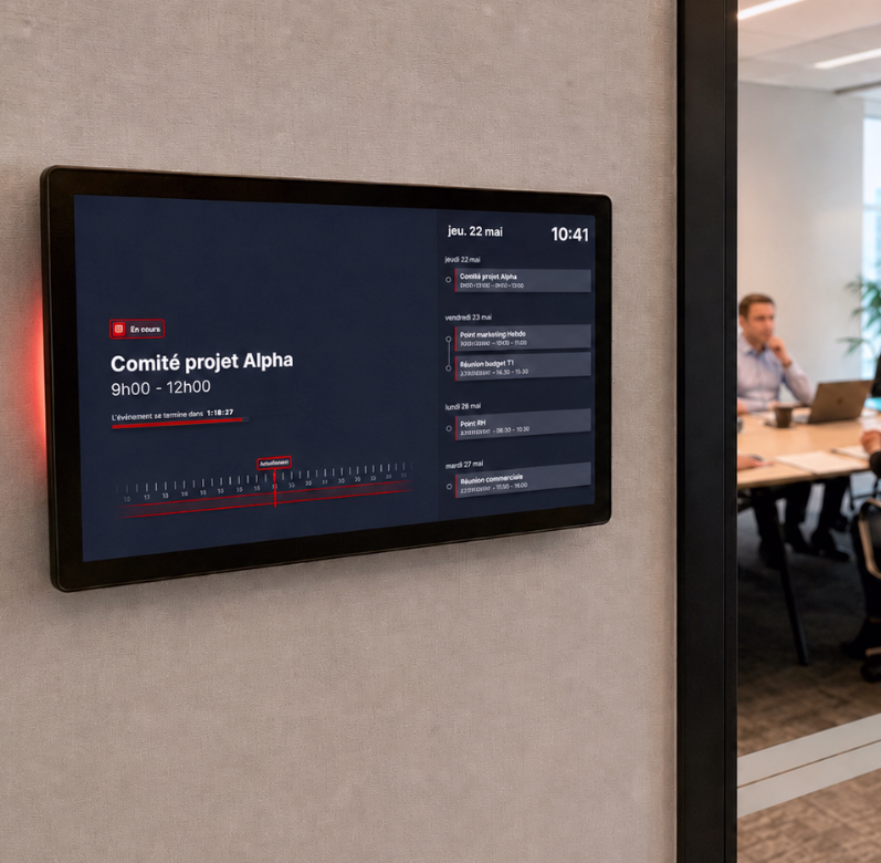Interface ADS pour organiser les établissements, les écrans et les utilisateurs