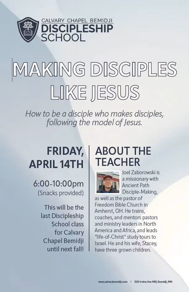 Making Disciples Like Jesus