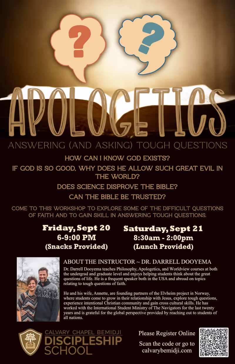 Biblical Apologetics