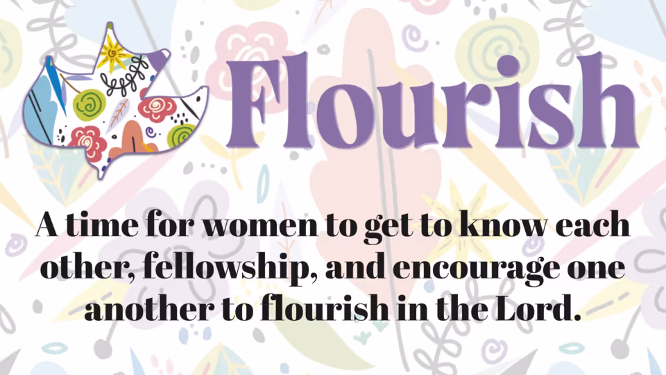 Flourish August Event ~ Aug 22nd at 6:30pm