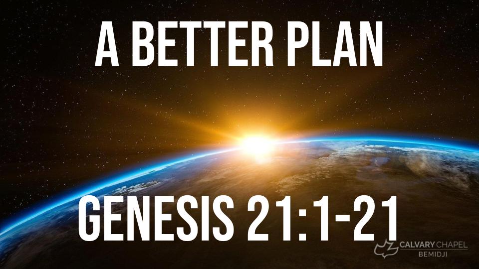 A Better Plan