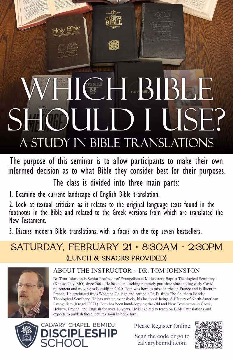 Which Bible Should I Use? A Study in Bible Translations