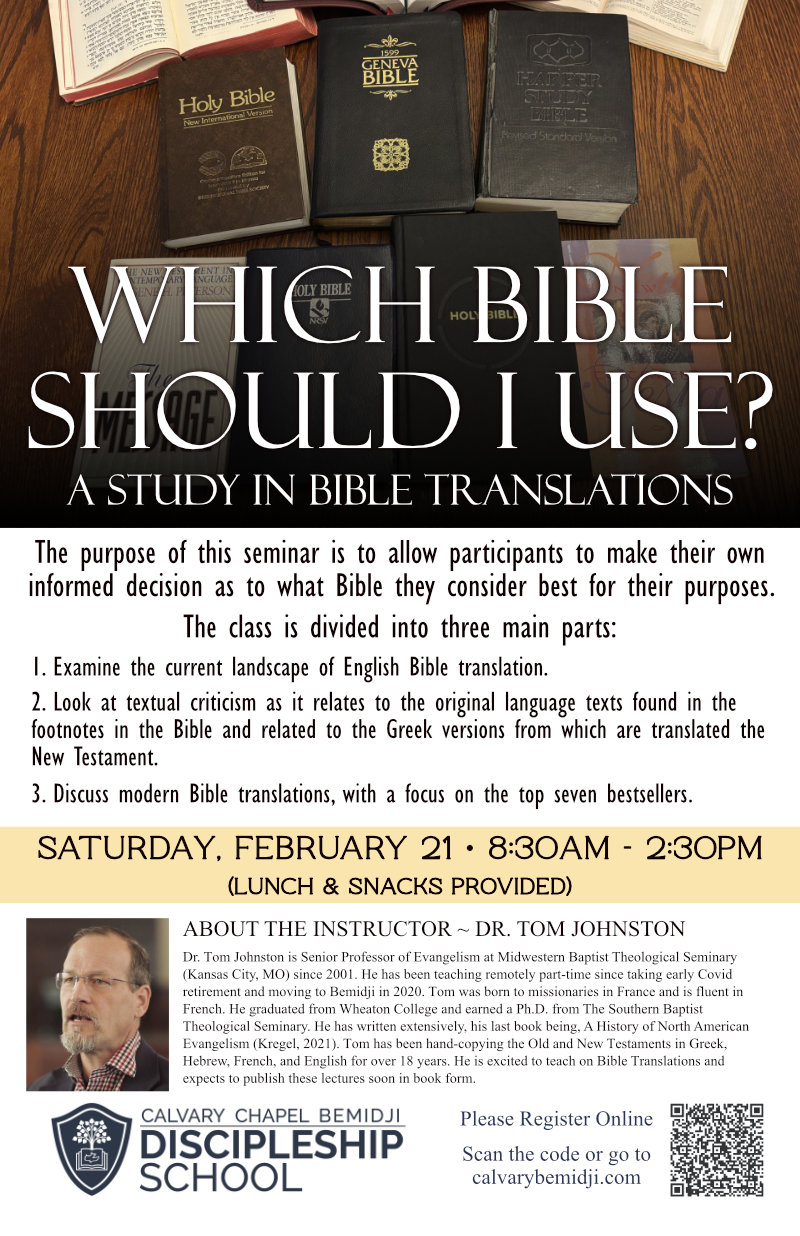 Which Bible Should I Use? A Study in Bible Translations