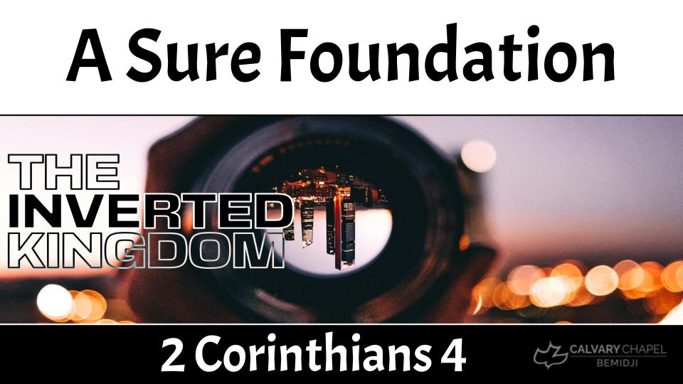 A Sure Foundation