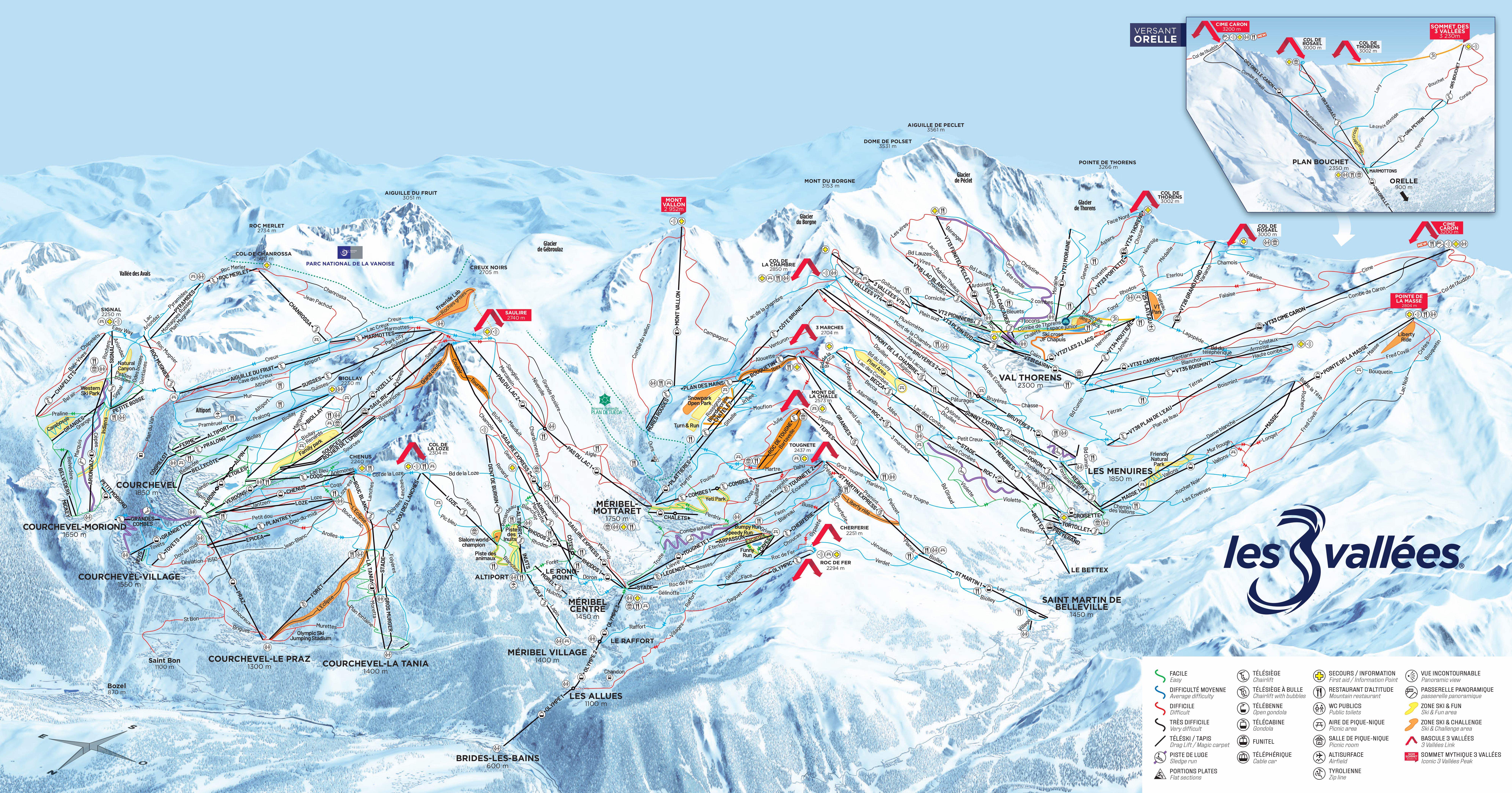 Three Valleys Lift Pass Prices