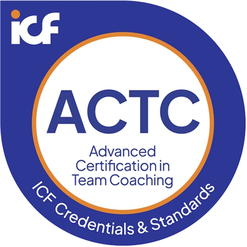 Insignia de la ICF Advanced Certification in Team Coaching (ACTC)
