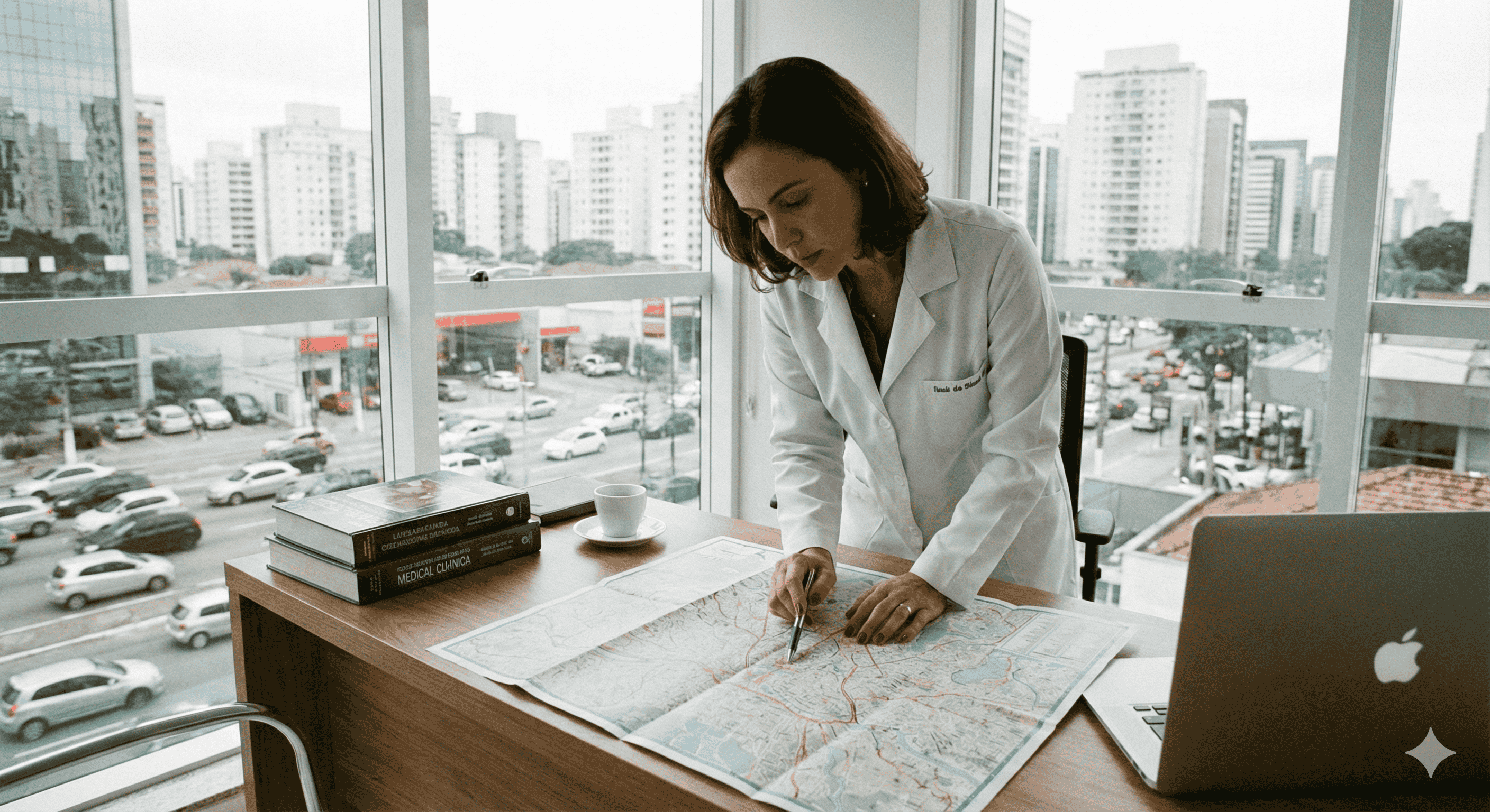 Quais estratégias de conteúdo para médicos que querem ranquear localmente geram pacientes certos na cidade? 