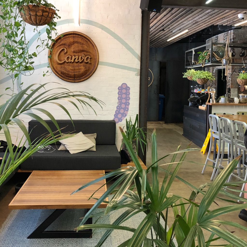 Canva lobby