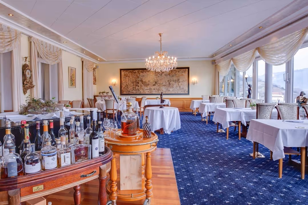 Salle à manger Restaurant Belvédère Spiez