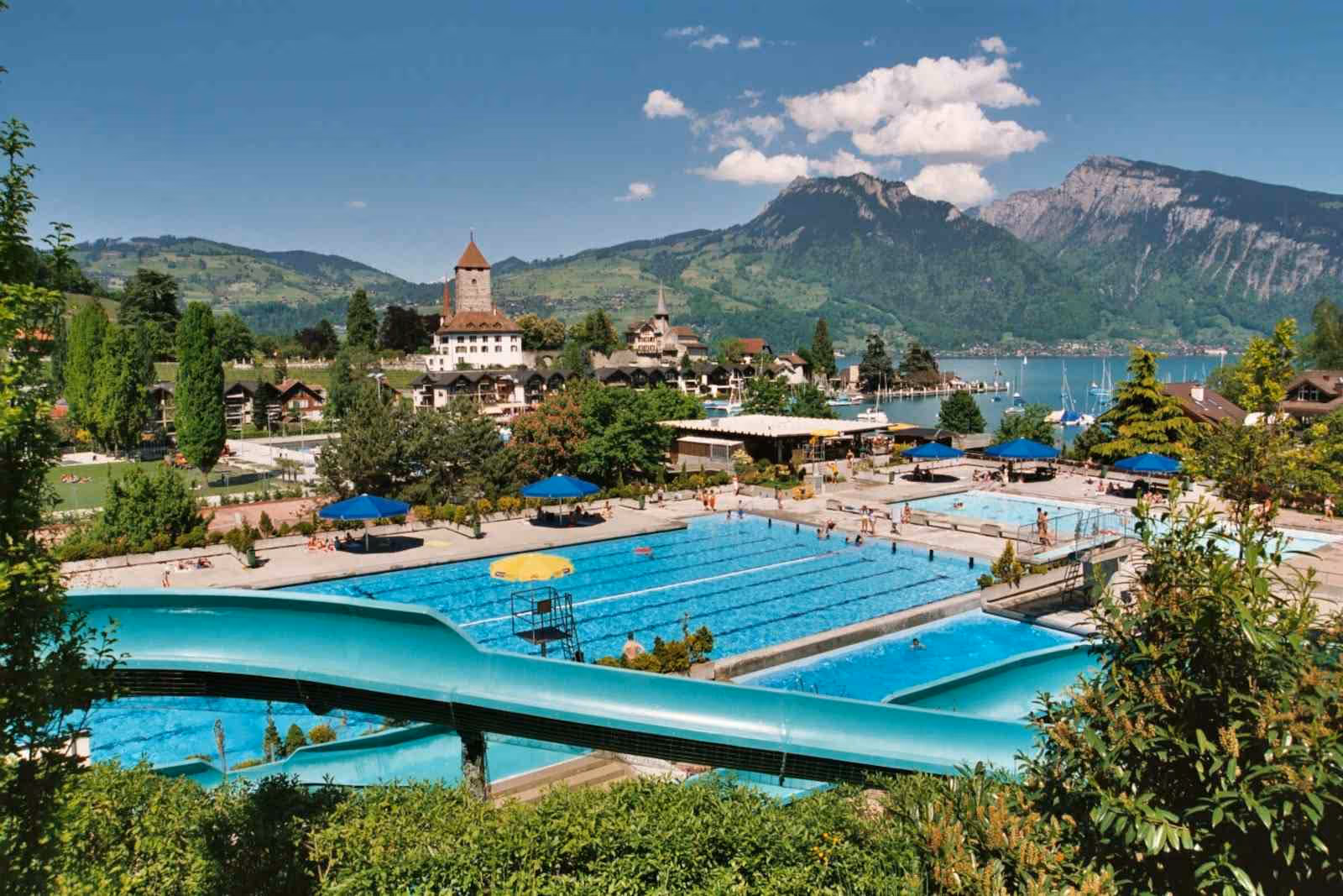 Spiez outdoor pool