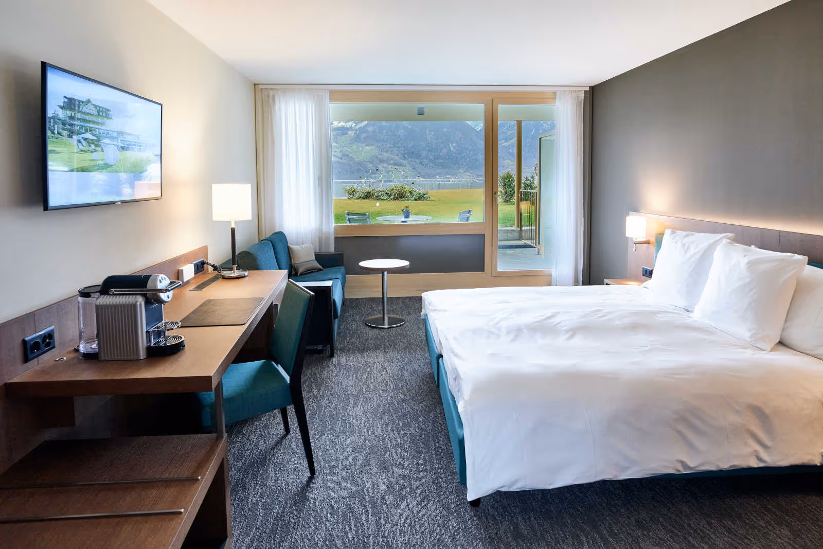 Modernes Hotelzimmer