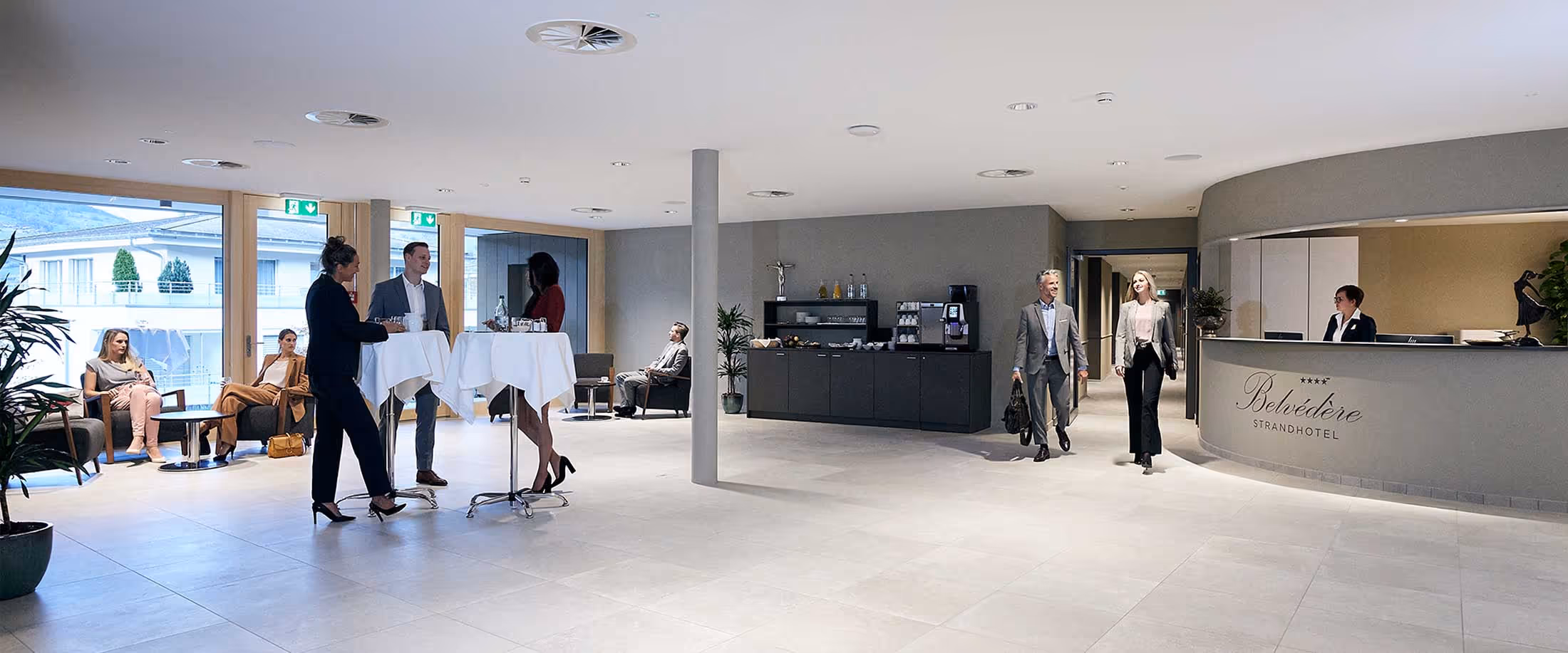 Seminar wing lobby at the Belvédère Strandhotel