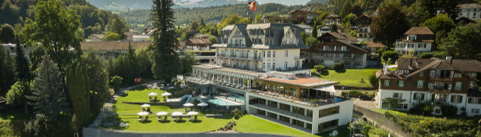 Aussenansicht aufs Belvedere Strandhotel